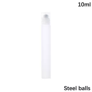 5/8/10 мл пустой флакон для духов в рулоне с шариком на пластике из нержавеющей стали контейнер для жидкостей и масла многоразовые держатели для бутылок as the picture