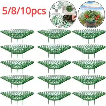 5/8/10 шт. подставки для клубники с 3 прочными опорными ножками для хранения растений, подставка для фруктов, стойка для выращивания овощей, садовые инструменты trumpet-5pcs