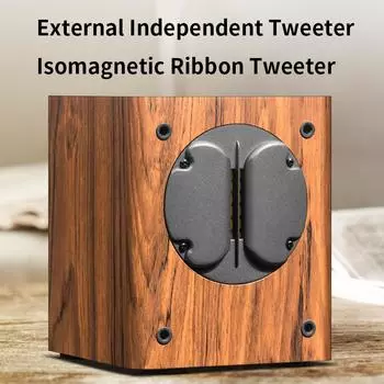 5-8 Ом, 4 дюйма, новый, независимый от лихорадки, с ремешком, мощный супер-твитер, внешний твитер, пассивный динамик, звуковая коробка, 60-120 Вт чёрный