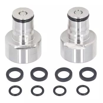 5/8FPT Keg Coupler Adapter Stainless Steel Ball Lock Quick Disconnect Conversion Kit for A D S G