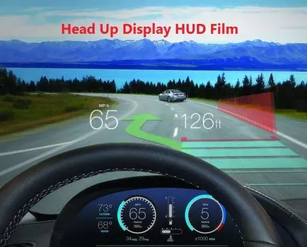 5,9 * 4,9 проекционный дисплей, защитный отражающий экран, дисплей потребления превышения скорости, автомобильный HUD, светоотражающая пленка, автомобильные аксессуары, Стайлинг автомобиля