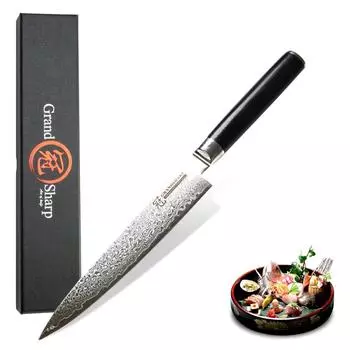 5,9-дюймовый универсальный нож, 67 слоев VG10, кухонный нож из дамасской стали, японские кухонные ножи из дамасской стали