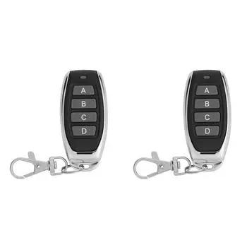 5 # AK-KBJ027 4 кнопки 433 МГц пульт дистанционного управления клон-дубликатор электрический переключатель