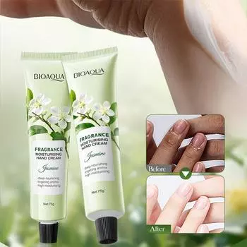 5 ароматов увлажняющих кремов для рук Увлажняющий крем для рук с жасмином Увлажняющий крем для рук на осень и зиму 5pcs