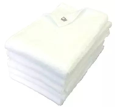5 белых полотенец Imabari, сертифицированных по бренду OSK Quick Cotton, серии, впитывающие, сушащие, простые, 100%