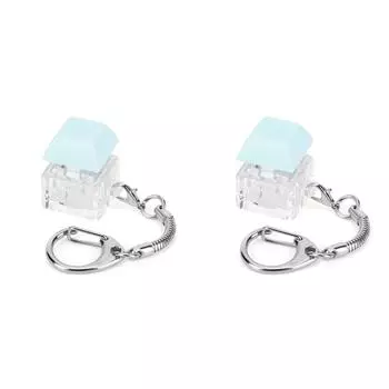 5 # брелок с клавиатурой, декомпрессионные игрушки, кнопки, подарки для снятия стресса(зеленый)