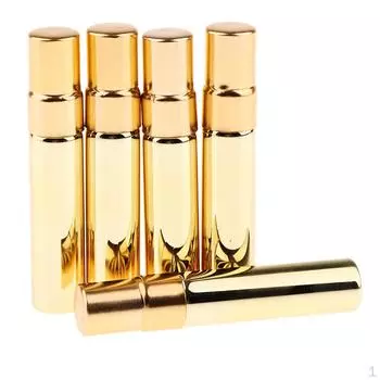 5 бутылочек-распылителей с тонким туманом для чёрный