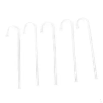 Толстая трубка на 5 шт. для насоса для замены воды в аквариуме 0.7x15cm