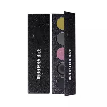 5-цветные черные тени для век для креативных театральных образов на Хэллоуин One Size