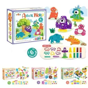 5 Цветов Имитация Игрушек Ручной Работы Набор Детский Подарок Ручной Работы One Size