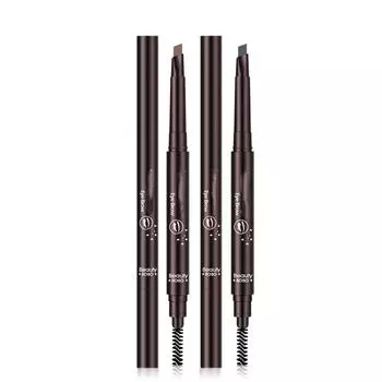 5 цветов косметический карандаш для бровей водостойкий двуглавый тату для бровей натуральный долговечный макияж краска карандаш для бровей