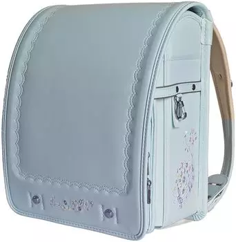 5 цветов школьная сумка совместима с A4 Flat роскошный высококачественный синтетический автоматический замок школьный ультра-вода одно касание обратно в начальную школу светло-синий