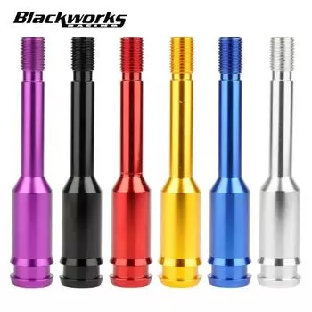 5 дюймов 134 мм прямой удлинитель рычага переключения передач ручка прямого рычага удлинитель для VW T4 алюминий SK-1016 чёрный