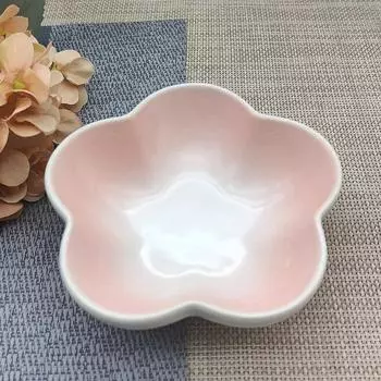 5-дюймовая креативная керамическая миска с цветочным узором, маленькая глубокая тарелка, однотонная керамическая миска, маленькая тарелка, блюдо для макания, товары для кухни, подарок