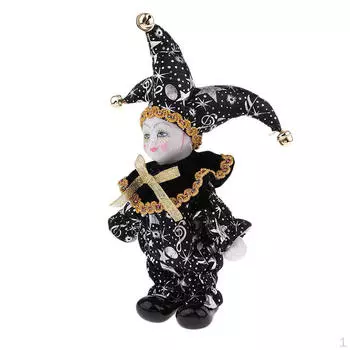 5-дюймовая мини-итальянская кукла для детей, подарки на день рождения и украшение дома - черный