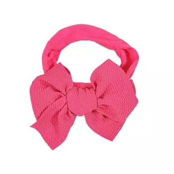 5-дюймовые тканевые банты для волос для детских повязок на голову, эластичные мягкие повязки на голову для новорожденных для маленьких девочек, детский тюрбан, детские аксессуары для волос