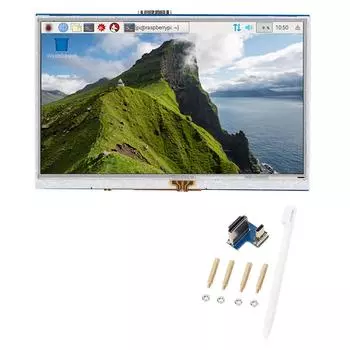 5-дюймовый экран HDMI LCD планшетный аксессуар 4-проводной резистивный сенсорный дисплей для 3b 4B