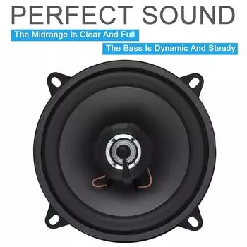 5-дюймовый автомобильный Hi-Fi коаксиальный динамик 400 Вт, 2-полосный универсальный автомобильный аудио-музыкальный стерео сабвуфер, полнодиапазонные частотные динамики 2PCS