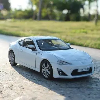 5-дюймовый металлический автомобиль, имитация изысканного литья под давлением, игрушечный автомобиль JDM Toyota FT-86, КОНЦЕПТ, суперкар RMZ city 1:36 моделей из сплава, подарки для детей