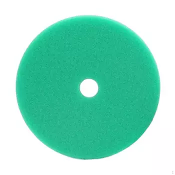 5-дюймовый полировальный круг для автомобиля с креплением на липучке для подготовки к нанесению керамического покрытия зелёный
