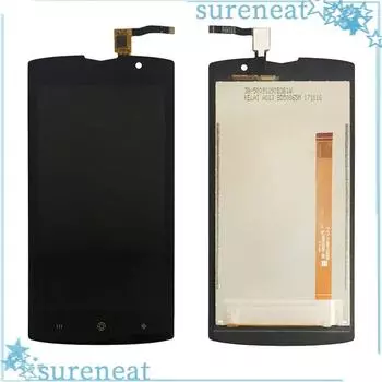 5-дюймовый ЖК-дисплей хорошего качества для HOMTOM ZOJI Z7 + сенсорный экран, протестированные запасные части для дигитайзера чёрный