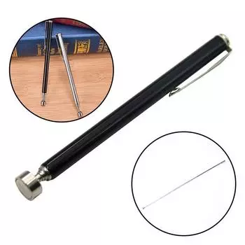 5 фунтов магнитный выдвижной захват черный всасывающий железный стержень портативный многофункциональный экстрактор ручка зажим инструменты для ремонта автомобиля 1pc