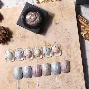 5 г гипсовый гель для ногтей яркий цвет против падения DIY дизайн ногтей маникюр резьба гель 6