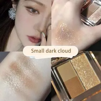 5 г практичная модная безопасная косметическая палетка теней для век с блестками для лета 6