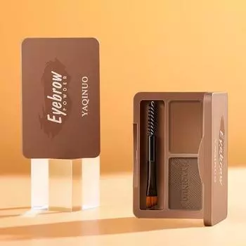 5 г практичная натуральная нежная пудра для бровей, формирующая макияж для девушки 5g коричневый