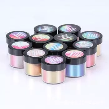 5 г превосходный широкое применение портативный маникюрный порошок макияж ногтей пигмент блеск для салона A