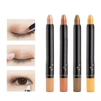 5 г Ручка для лежачего шелкопряда, долговечная, не размазывающаяся, великолепные, удобные, нежные инструменты для макияжа для дома 13