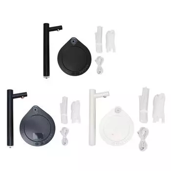 5 галлонов умный настольный диспенсер для воды 7 уровней количественный USB зарядка настольная бутылка для воды White