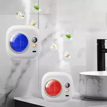 5 Gears Diffuse Aromatherapy Machine with Display Air Purifier Deodorization белый