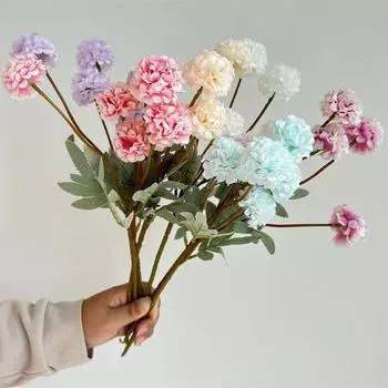 5 головок хризантем для пинг-понга, искусственные цветы, предметы интерьера, искусственные цветы, мягкие украшения, украшения для гостиной, цветочные украшения для свадьбы шампанского