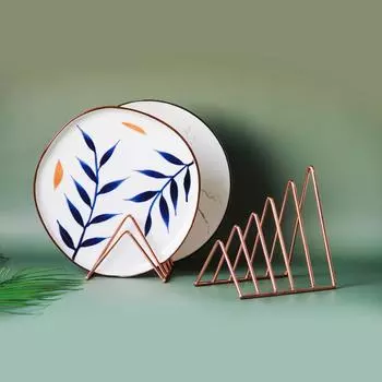 5 сетчатых держателей для книг, полка для хранения файлов, подставка для книг из кованого железа в скандинавском стиле, держатель для журналов, органайзер для хранения на офисном столе чёрный