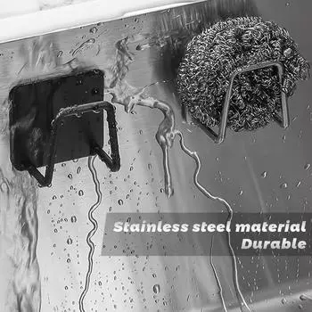 5 High-quality Stainless Steel Multi-purpose Hooks for Bathroom and Kitchen Sinks, Easy To Install and Space Saving