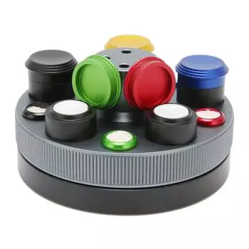 5 Hole Watch Oil Dish Watch Repairing Oiler Stand Rotation Type Watch Oil Cup Repair Tool