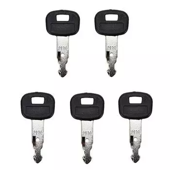 5 Ignition Key For Kubota Excavator Backhoe Skid Steer Track Loader RC411-53933