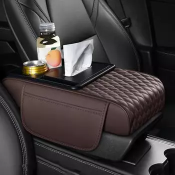 5 in 1 Center Console Pad Thicken Arm Rest Heightening Pillow Car Armrest Cushion Trucks