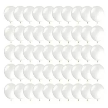 5 inch round balloons 13cm jewel clear transparent 50 pieces