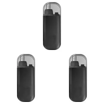 5# Электрический триммер для волос в носу с двойными лезвиями, безболезненная бритва для ухода за лицом (Бла