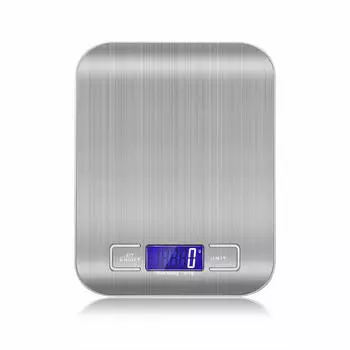 5 кг/1 г Кухонные цифровые весы из нержавеющей стали Пищевые весы Домашние украшения Еда Закуски Выпечка Вес Электронные весы Кухонные принадлежности