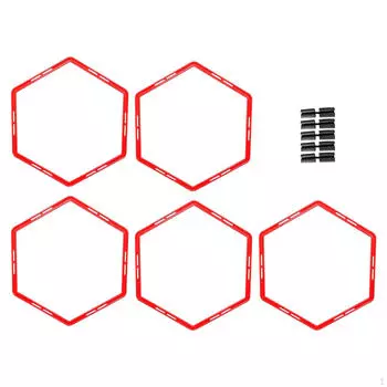 5 колец для ловкости, фитнес-тренировок, подходящих для молодежных мероприятий красный