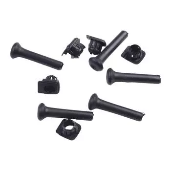 5 комплектов кнопок блокировки дверей автомобиля, основание ручек блокировки с основанием 191837187 для Golf Mk2 Mk3 для Passat B2, штифты замка двери безопасности CHINA