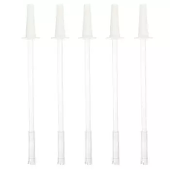 5 комплектов Pot Belly Cup Straw Кемпинговая бутылка для воды Портативная многофункциональная моющаяся соломинка для смузи Бытовая многофункциональная