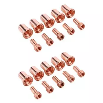 5 комплектов расходных материалов для электродов сопла плазменной резки для плазменной горелки PT80 PTM80 1.0mm