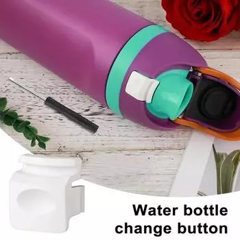 5 комплектов сменных кнопок для бутылок с водой Owala FreeSip 19/24/25/32/40 унций, кнопочный переключатель, верхняя крышка, уплотнитель, стопор, детали с пружинами, отвертка Sets