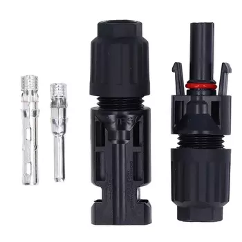 5 комплектов солнечных разъемов «папа-мама» IP67 водонепроницаемый кабельный разъем для фотоэлектрической панели высокого напряжения 30A 1000V