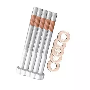 5 комплектов уплотнительных шайб и болтов топливных форсунок для Mercedes-Benz Dodge Sprinter