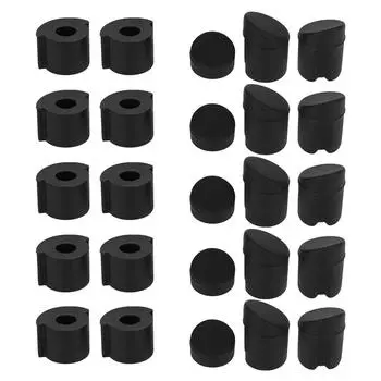 5 комплектов винтов для брызговиков, силиконовых стопоров, электрических скейтбордов, самокатов, аксессуаров для m365 Silicone Screw Plug